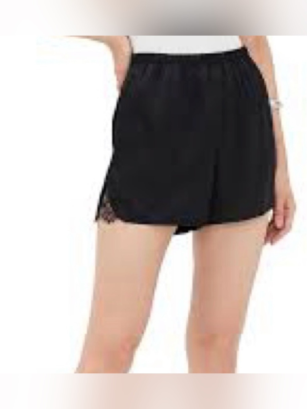 Madison the label Selma Black Women's Lightweight Lounge Shorts XS